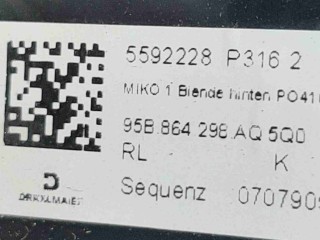 Дефлектор обдува салона, ориг. номер 95B864378D, 95B819203J, 95B864298AQ, Porsche Macan I рестайлинг 2018-2021