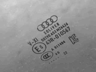 Стекло двери задней левой, ориг. номер 4M8845025B, Audi Q8 I 2018-2023