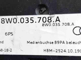 Беспроводное зарядное устройство, ориг. номер 8W0035708A, 4K0035502B, 8W0864981D, 8W0864321, Audi A4 B9 2015-2020