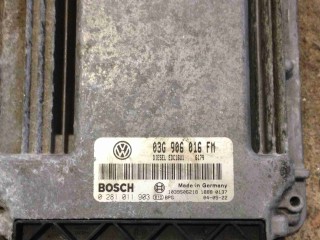 Блок управления двигателем (ДВС), ориг. номер 03G906016FM, Volkswagen Golf Mk6