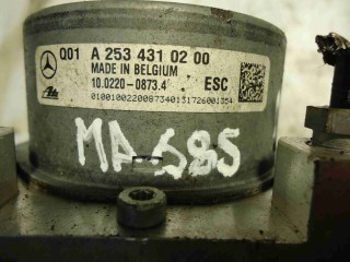 Блок ABS, ориг. номер A2539011400, Mercedes C-класс W205/S205/C205/A205