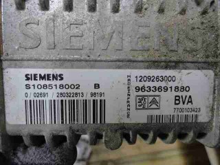 Блок управления АКПП, ориг. номер S108518002B, Peugeot 307 3C