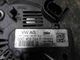 Генератор, ориг. номер 03C903024F, Volkswagen Touran II