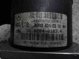 Блок ABS, ориг. номер A0034310312, Mercedes CLK C208/W208