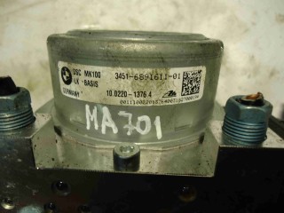 Блок ABS, ориг. номер 6891612, BMW 1 серия F20/F21 рестайлинг 2