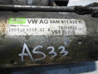 Стартер, ориг. номер 0AM911023K, Volkswagen Passat B7