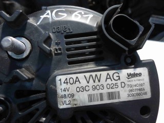 Генератор, ориг. номер 03C903025D, Volkswagen Touran II