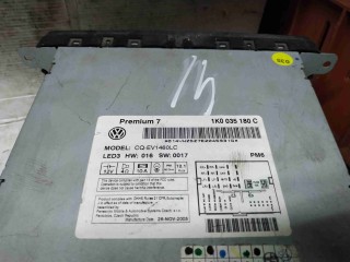 Магнитола, ориг. номер 1K0035180C, Volkswagen Passat B7