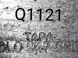 Фонарь салона (плафон), ориг. номер 6L0947565, Volkswagen Passat B7