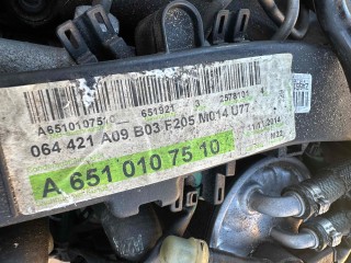 Двигатель, ориг. номер 651921, Mercedes C-класс W205/S205/C205/A205
