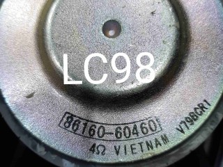 Динамик двери передней правой, ориг. номер 8616060460, Toyota Land Cruiser Prado 150 рестайлинг 2