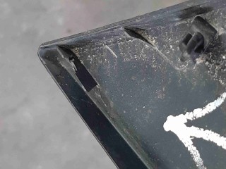 Рамка фары противотуманной левой, ориг. номер 52040-WQ010, Toyota Land Cruiser Prado 150 рестайлинг 2