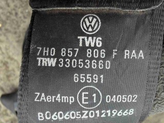 Ремень безопасности передний правый Volkswagen Transporter T5 2002-2009, левый руль, 7H0857806F