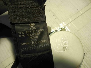 Ремень безопасности Volkswagen Transporter T5 2002-2009, левый руль, 7H0857811B
