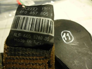 Ремень безопасности Audi A6 С6 2004-2008, левый руль, 4F0857805E