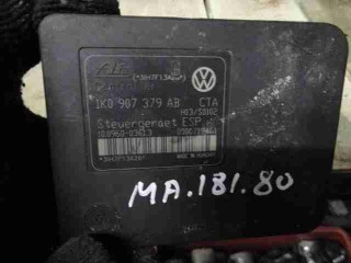 Блок ABS Volkswagen Golf Mk5 2003-2009, 1K0907379AB