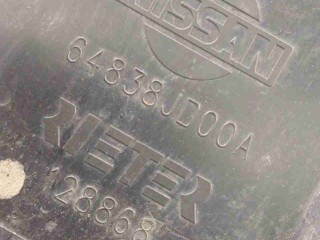 Защита двигателя, ориг. номер 64838JD00A, Nissan Qashqai I 2006-2010