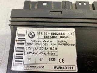 блок комфорта, ориг. номер 61.35-6952665-01, BMW 5