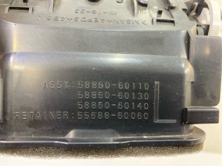 дефлектор консоли между сидений, ориг. номер 58860-60110, TOYOTA Land Cruiser 2007-2026