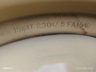 ЗАПАСНОЕ КОЛЕСО, Toyota Corolla Runx 2002-2004