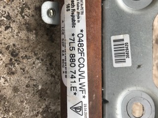 Подушка безопасности потолочная, ориг. номер 7L5880742E, 7L5880741E, Porsche Cayenne 2002-2007