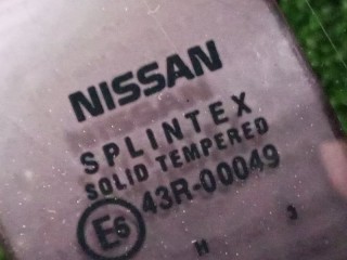 Стекло двери, Nissan Primera 2001-2008