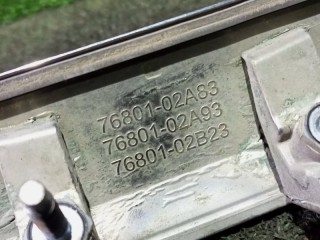 Накладка багажника, ориг. номер 7680102B23, Toyota Corolla 2016-2019