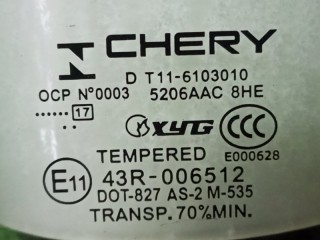 Стекло двери, Chery Tiggo 3 2014-2020