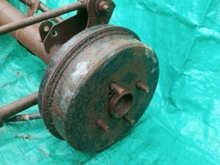 мост, ориг. номер 41110-16140, 42110-16080, Toyota Corsa 1997-1999