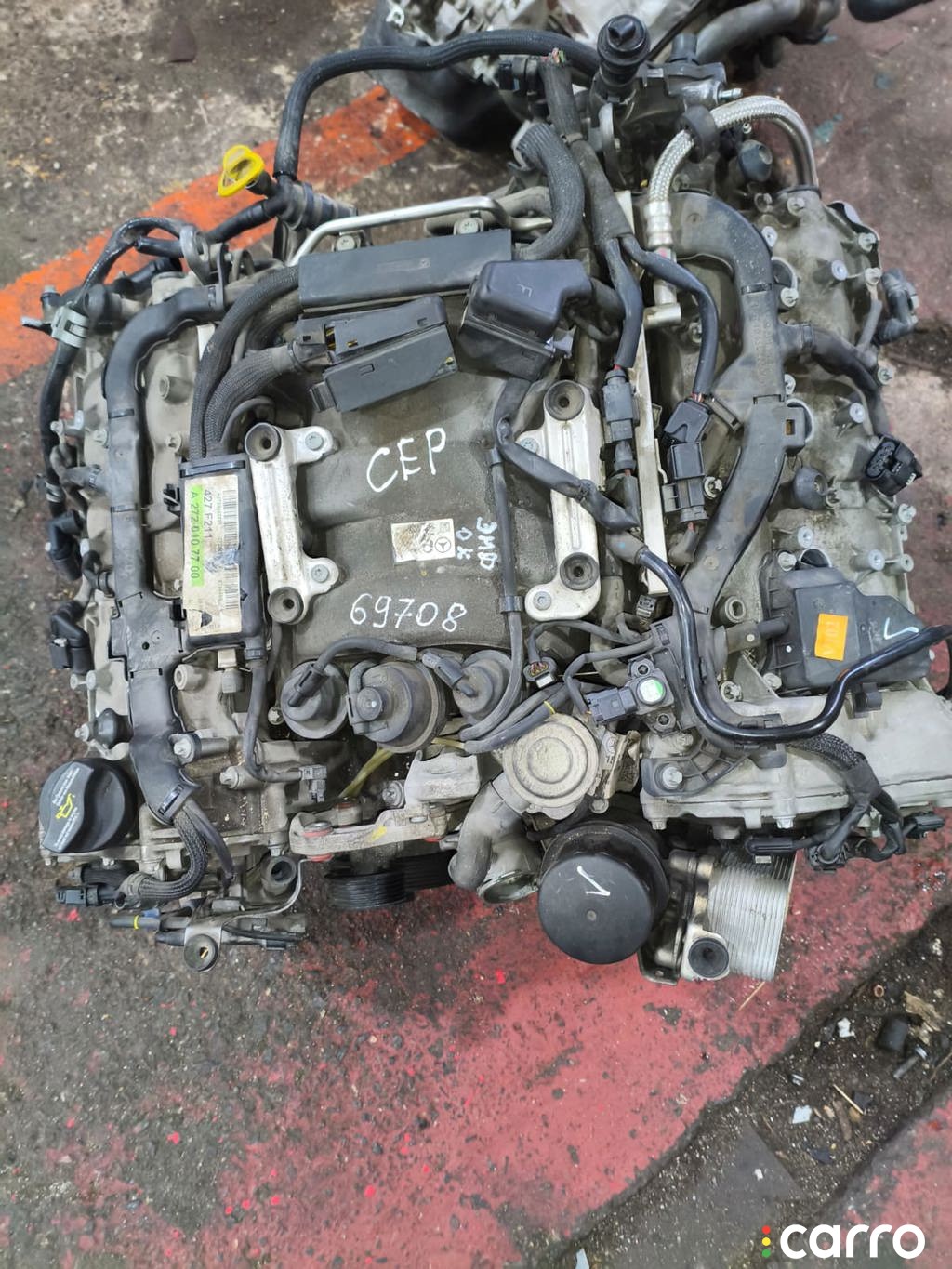 Двигатель Mercedes CLC, 2008, 3.5 л, бензин, 272982, фото 2