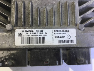 блок управления двигателем, ориг. номер 8200565863, Renault Megane 2 поколение 2002-2006