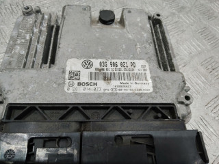 блок управления двигателем, ориг. номер 03G906021, Volkswagen Golf 5 поколение 2003-2009