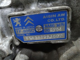 АКПП, ориг. номер TF-80SC, 20GV04, Citroen C5 2 поколение 2007-2017