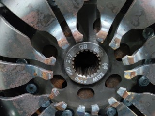 Комплект сцепления (в двигателе), ориг. номер 8200450217, Renault Laguna 3 поколение 2007-2012