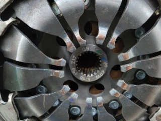 Комплект сцепления (в двигателе), ориг. номер 8200450217, Renault Scenic 2 поколение [рестайлинг] 2006-2009