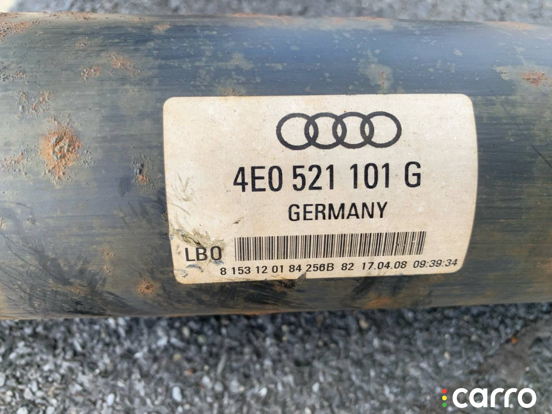Карданный вал Audi A8 D3/4E 2007-2010, 4E0521101G, фото 12