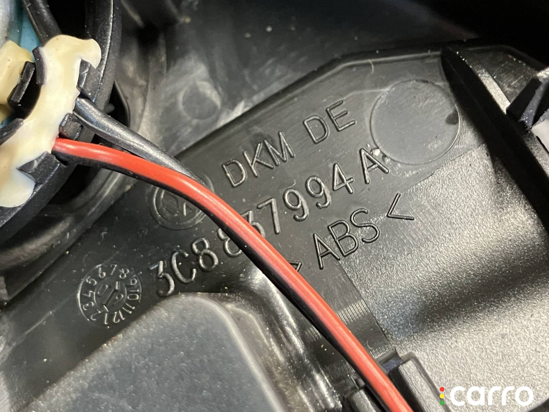 накладка (сетка) динамика передняя правая Volkswagen Passat CC 2008-2012, купе, левый руль, 3C8837994A, фото 10