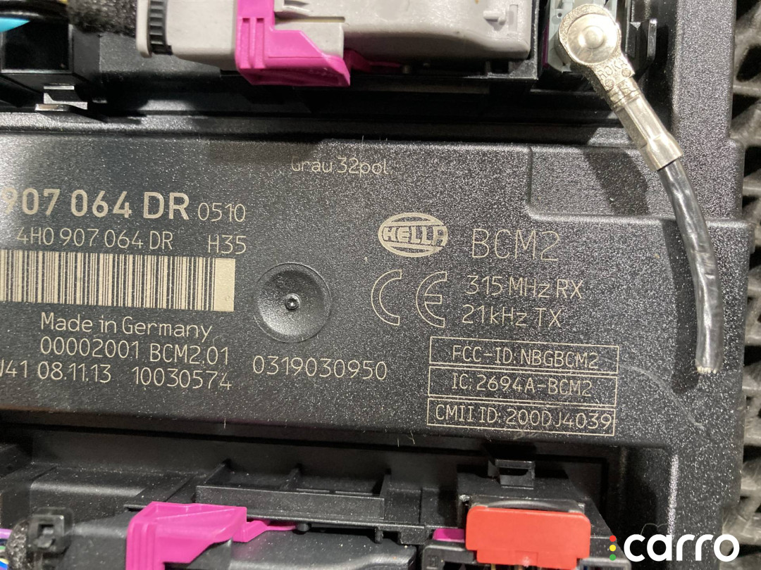 Блок комфорта Audi A8 D4/4H 2009-2014, 4H0907064DR, фото 7