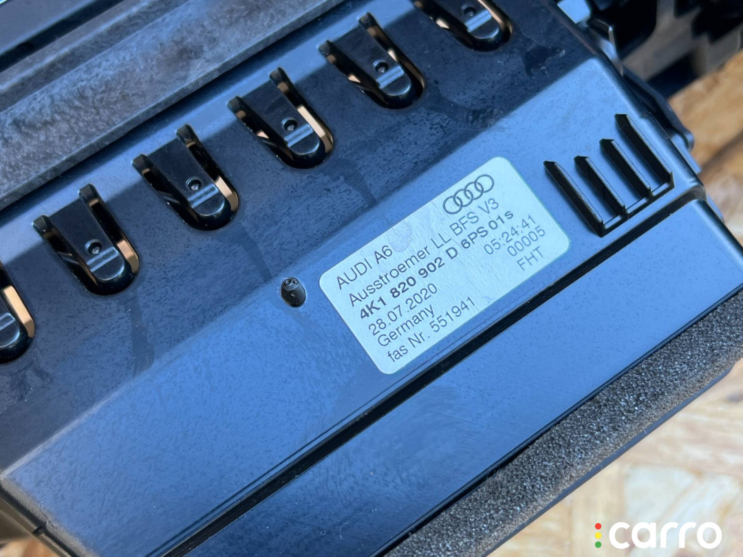 Дефлектор обдува салона Audi A6 C8 2018-2023, 3.0 л, АКПП, 4K1820902, фото 10