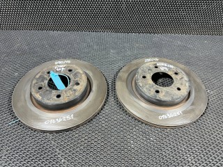 диски тормозные (комплект), ориг. номер 432066RR0A, Nissan Leaf ZE1 2017-2026
