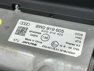 монитор мультимедиа, ориг. номер 8W0919605, Audi A4 B9 2015-2020
