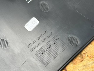 Накладка декоративная на торпедо левая, ориг. номер 77300-3S5-A1, Acura Integra 4 2022-2026