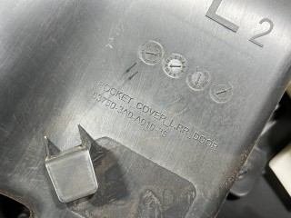 обшивка двери задней левой, ориг. номер 837503A0A010, 837503A0, Honda CR-V 6