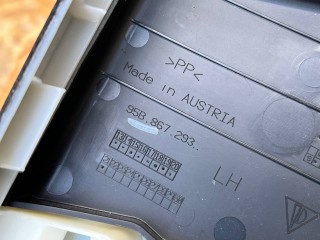 Потолок, ориг. номер 95B867293, 95B867294, 95B857643, 95B857644, 7PP959551JL, 95B971247A, 95B867501, 95B867233F, 95B867234F, 95B867501BP6F2, Porsche Macan GTS 2-й рест