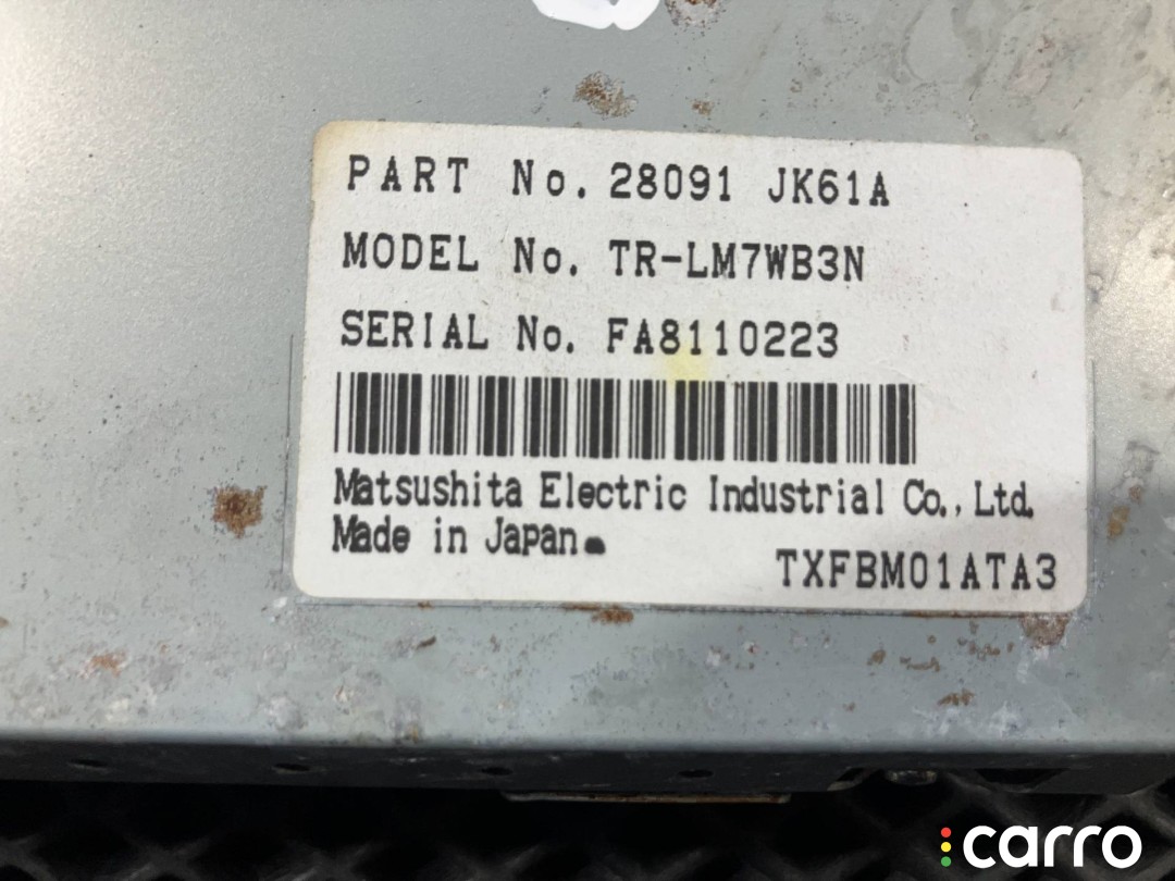 монитор мультимедиа Infiniti EX, 28091JK61A, фото 7