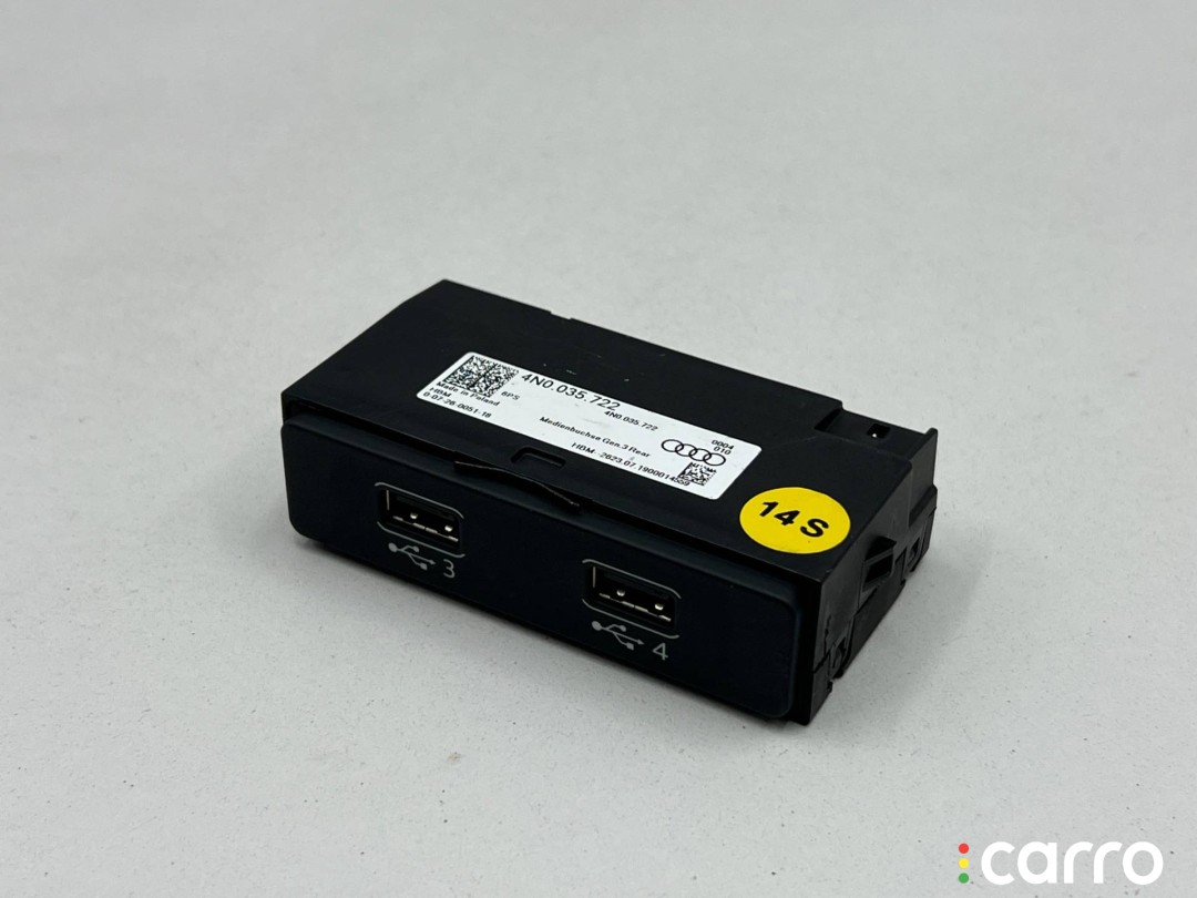 Разъем AUX / USB Audi A6 C8 2018-2023, 4N0035722, фото 2