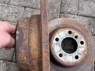 диски тормозные задние, BMW X5 E53 1999-2003