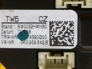 Блок управления, ориг. номер 5K0959542B, Volkswagen Tiguan 5N1 2011-2019