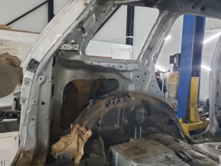 Крыло ( Четверть ) заднее левое, ориг. номер 7L6809843A, Volkswagen Touareg 7L6 2002-2007
