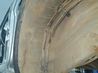 Крыло ( Четверть ) заднее левое, ориг. номер 7L6809843A, Volkswagen Touareg 7L6 2002-2007